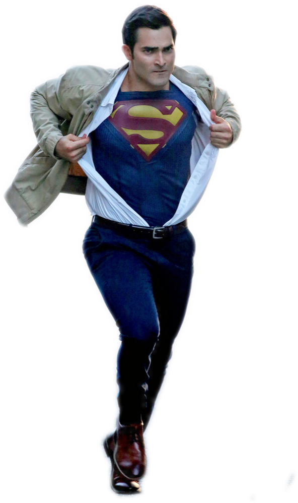 Png Superman - Christopher Reeve Tyler Hoechlin (997x997)