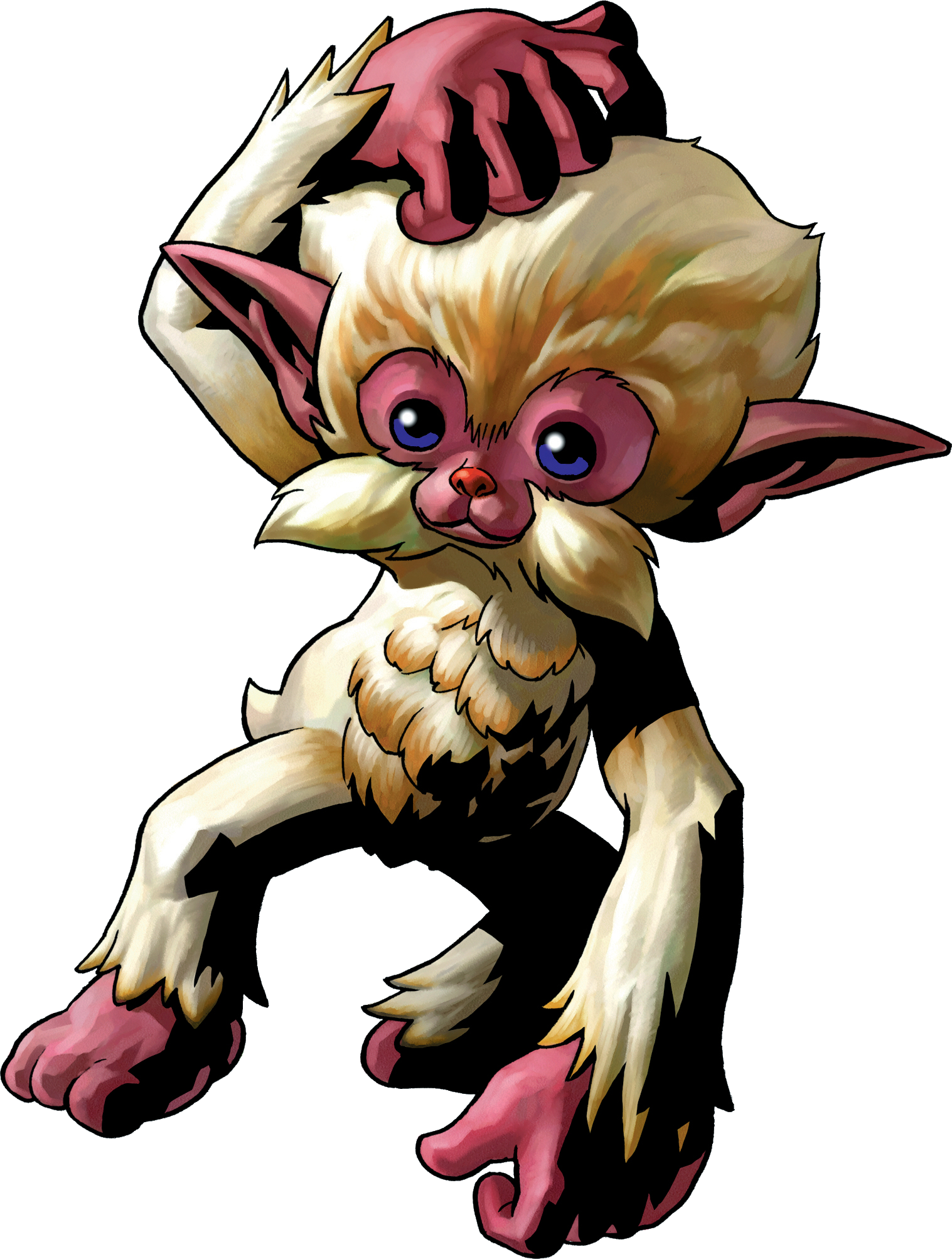 Artwork - Legend Of Zelda Majora's Mask Monkey (1517x2006)