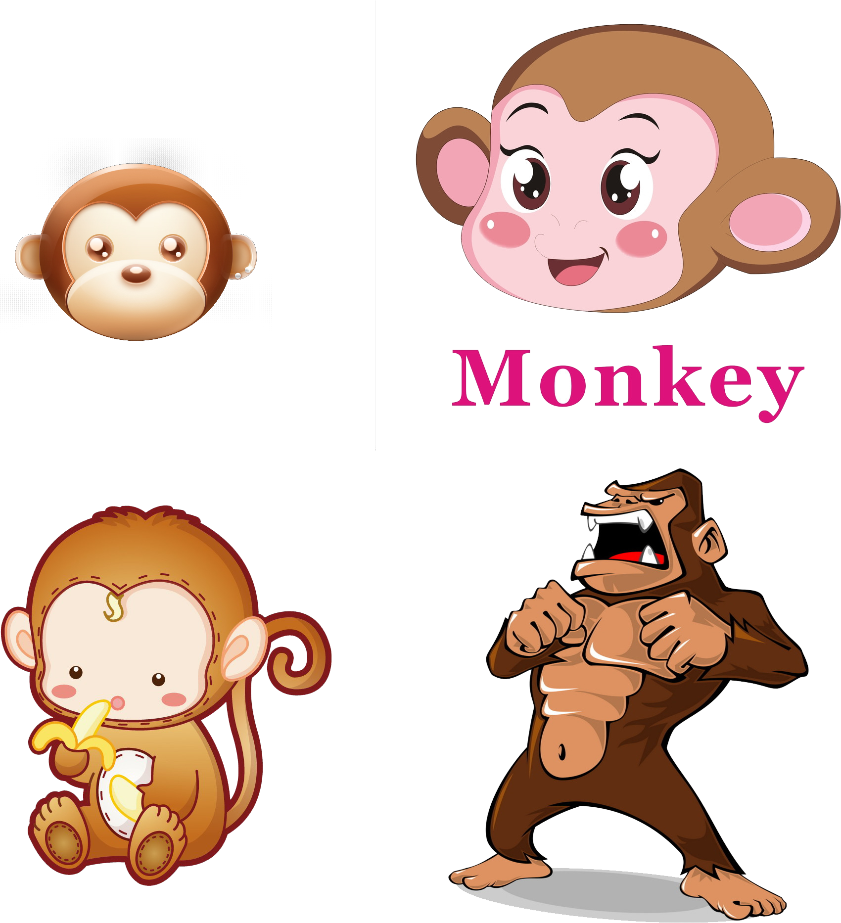 Western Gorilla Ape Clip Art - Western Gorilla Ape Clip Art (1900x1900)
