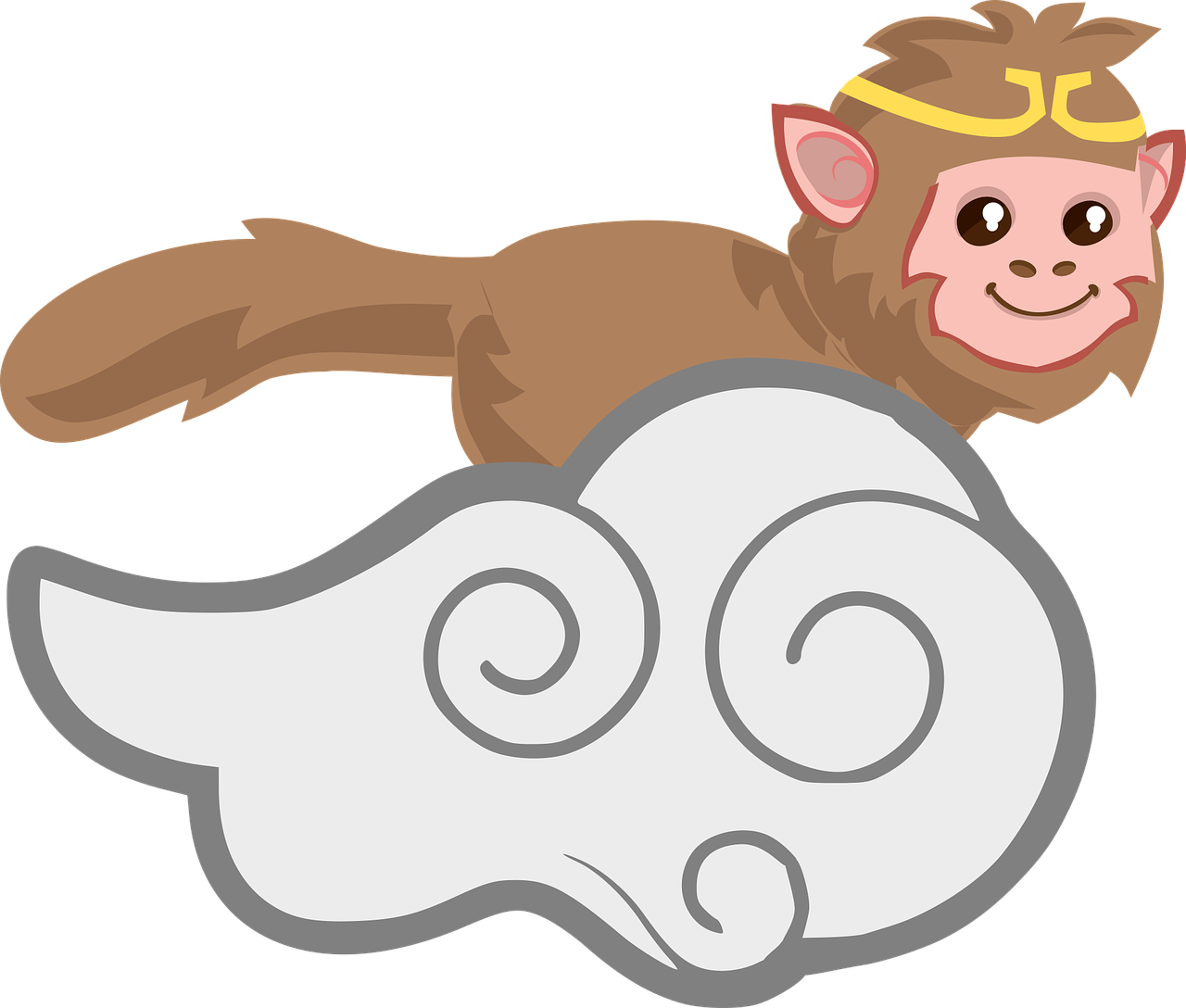 Sun Wukong The Monkey King Clip Art - Sun Wukong The Monkey King Clip Art (1280x1088)
