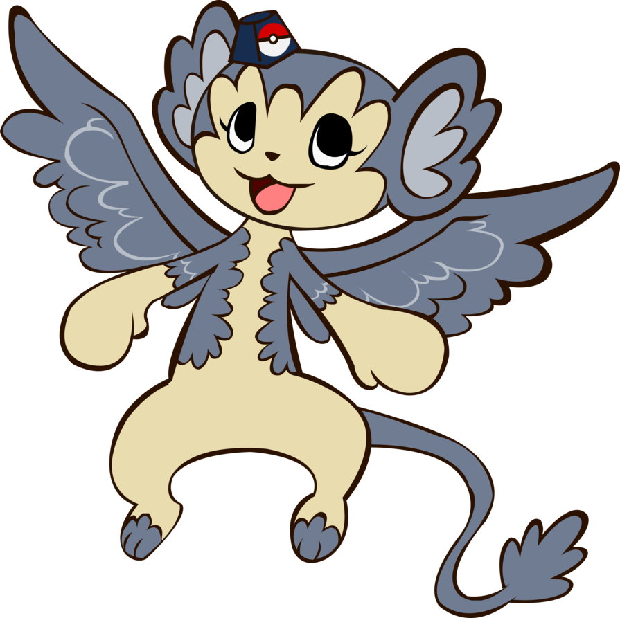 Flying Monkey Pokemon By James-li - Monkey Pokémon (2451x2447)