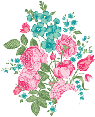 Tropical Flowers Png Our Story - Flowers Aesthetic Png (404x472)