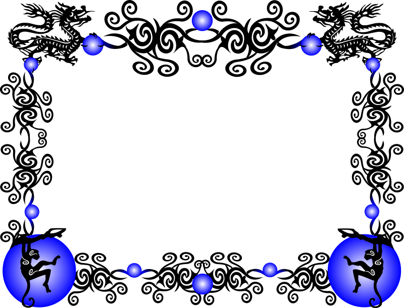 Medium Image - Chinese New Year 2018 Border (983x750)