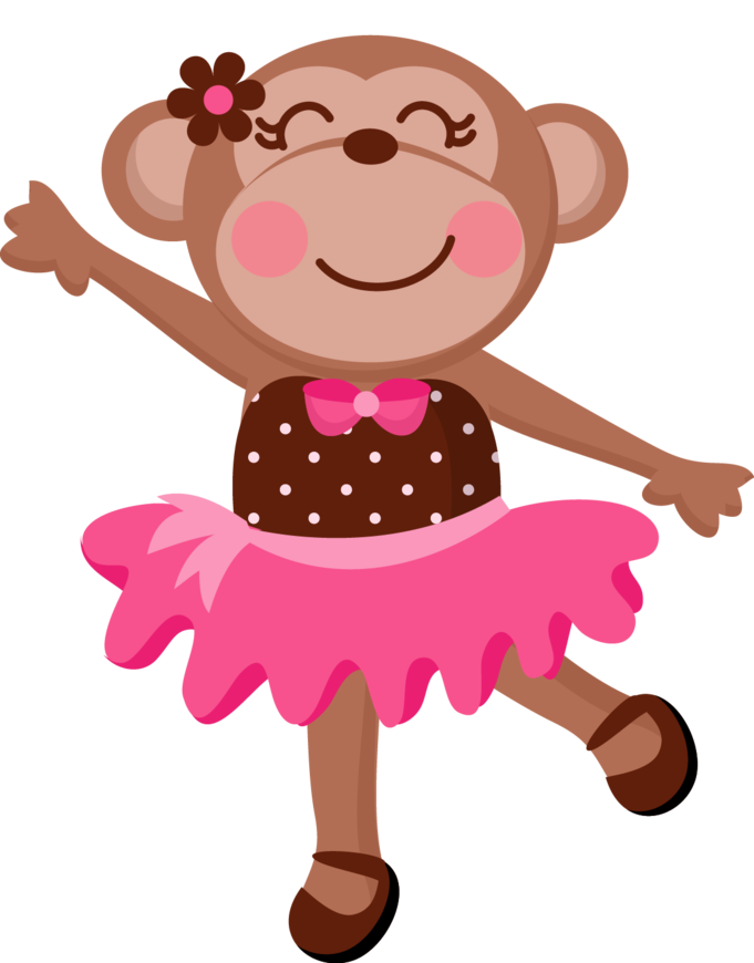 Jwi Girlymonkey 2 - Fondo Para Invitacion De Baby Shower Niña (681x870)