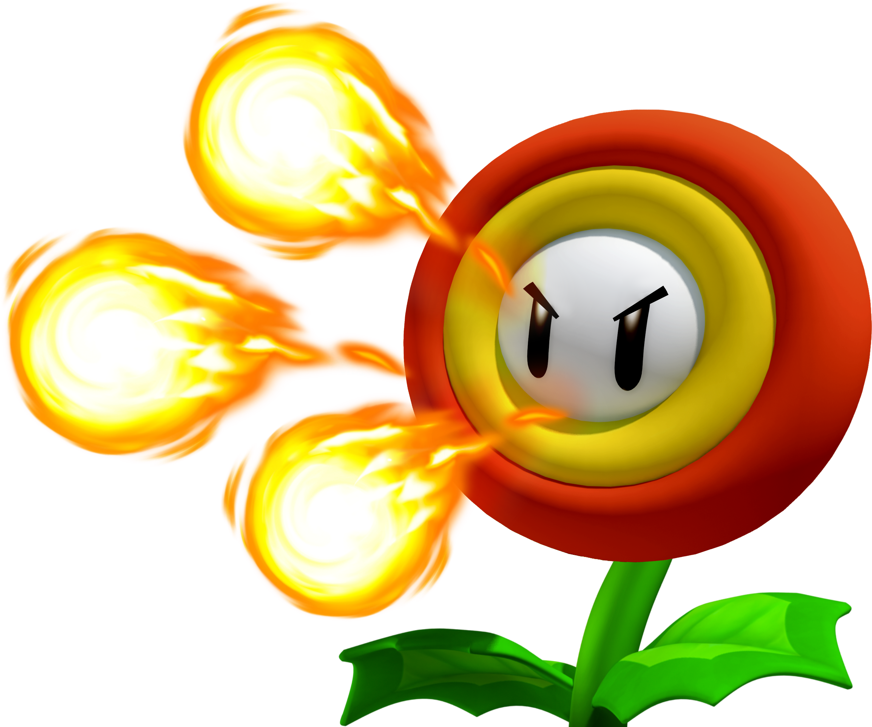 Mario Flower Power - Cartoon (2939x2446)