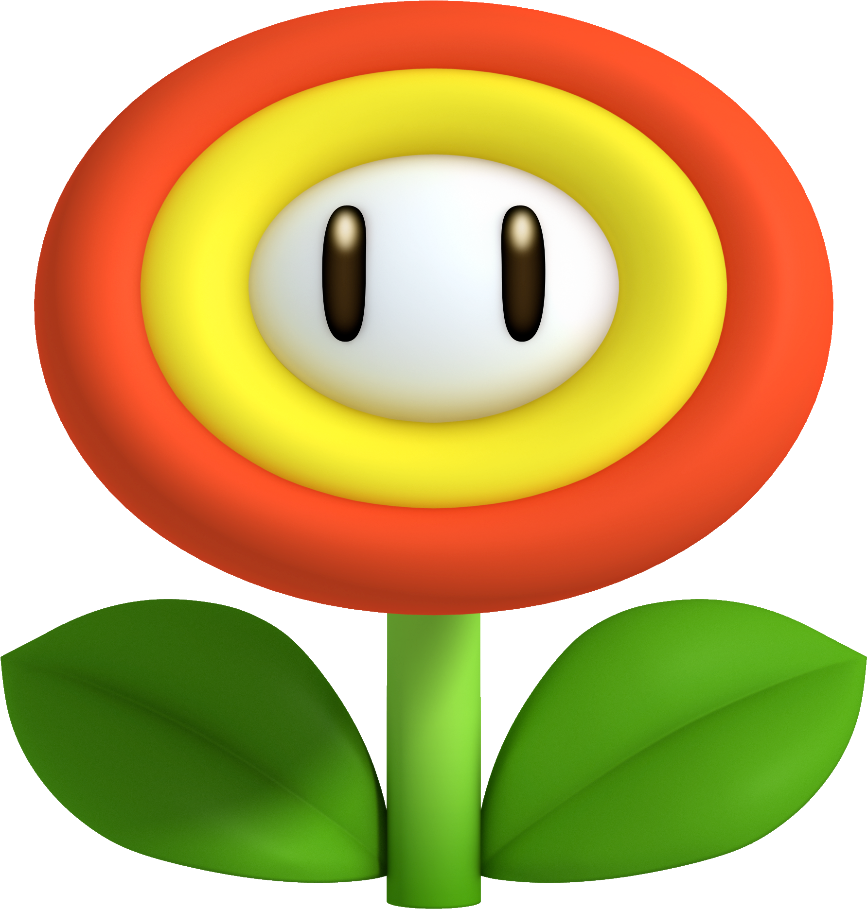 Mario Clipart Flower Power - Custom Mario Power Ups (2048x2048)