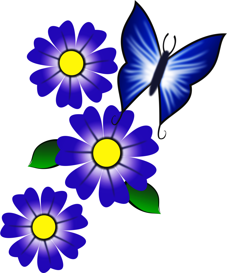 Imagens De Adesivos De Unhas - Desenho De Flores Coloridas (928x1117)