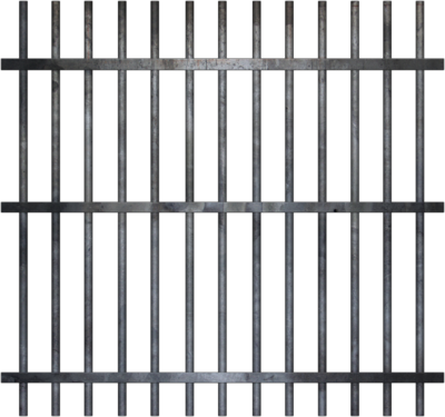 Jail Cell Bars Psd52403 - Jail Bars Png (400x375)