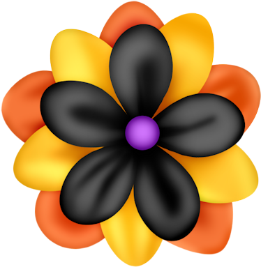 Fm Spooky Day Element 69 - Flower (437x437)
