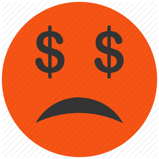 Angry, Avatar, Bad, Bankrupt, Bankruptcy, Character, - Money Emojis (512x512)