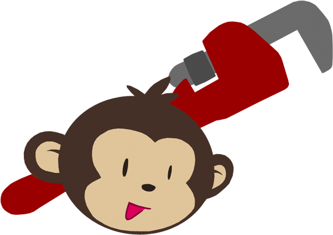 Monkey Wrench Cutie Mark - Cartoon (750x550)