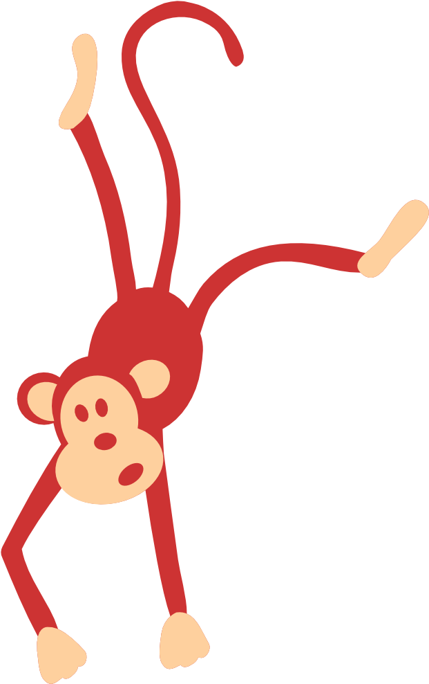 Monkey Brown 3 999px 46 - Clipart Zoo Animals Monkey (999x999)