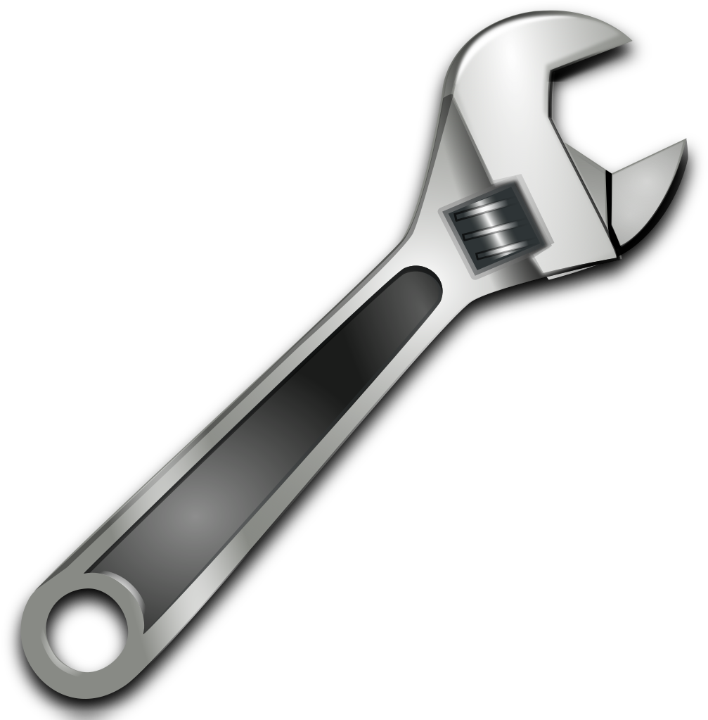 Adjustable Spanner Spanners Tool Clip Art - Free Clip Art Wrench (1024x1024)
