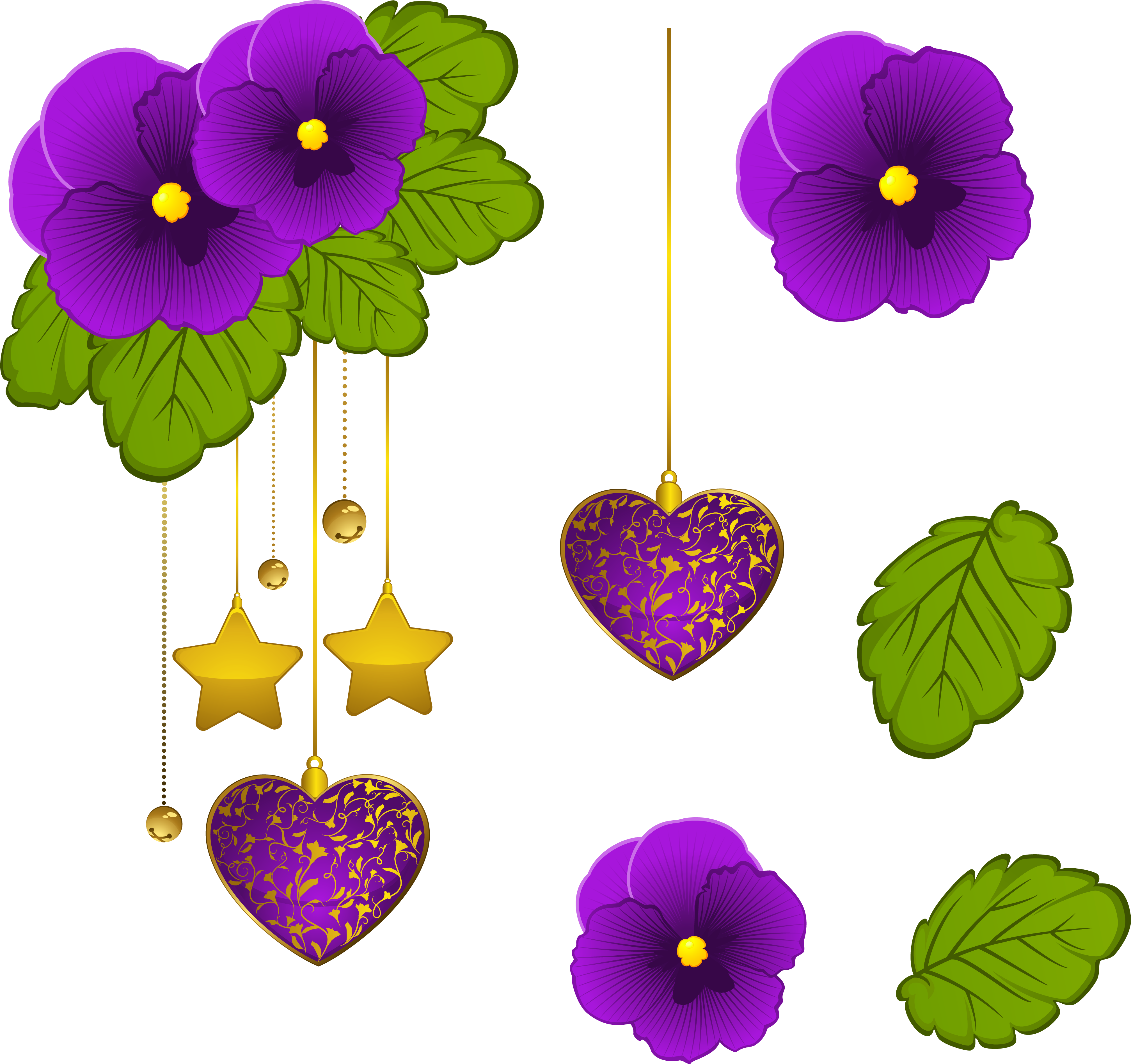 Minimalist Violet Clip Art Medium Size - Transparency And Translucency (4239x4023)