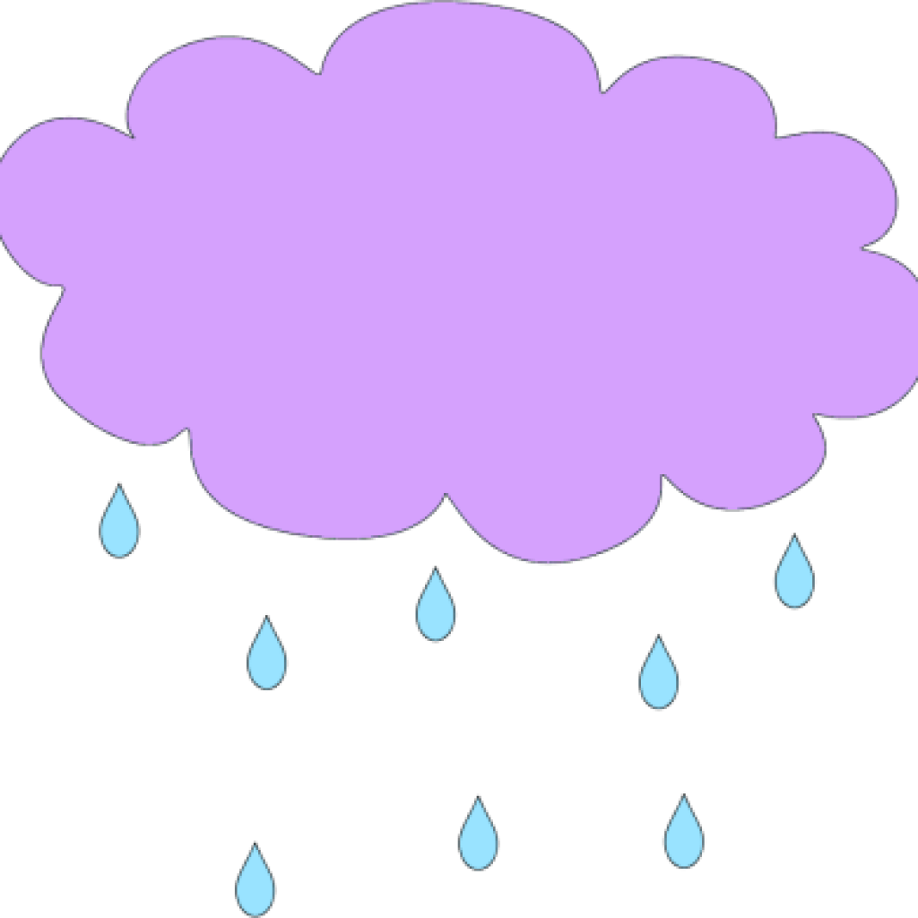 Rain Cloud Clipart Purple Rain Cloud Clip Art Purple - Purple Rain Clip Art (1024x1024)