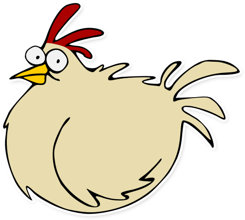 A Feral Chicken From The Game "the Curse Of Monkey - Monkey Island El Pollo Diablo (512x512)