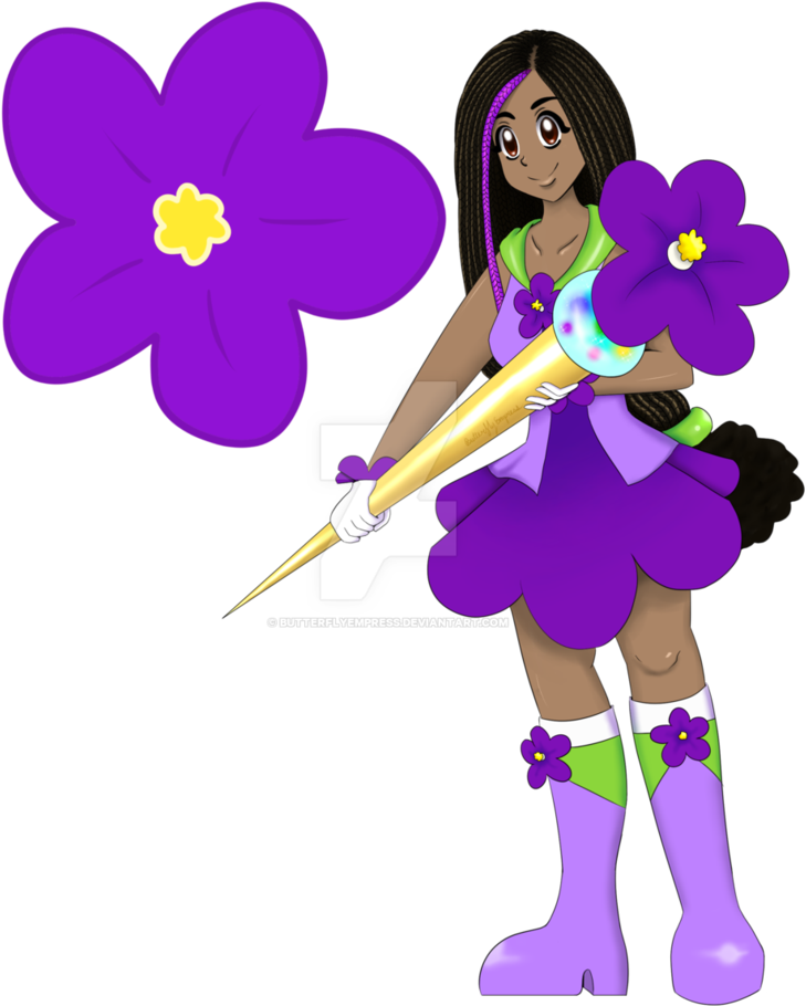 Saint Paulia By Butterflyempress - Viola (813x982)