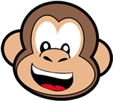 Cartoon Monkey Face - Polo Shirt (300x400)