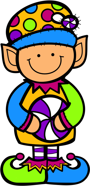 Be Preparedchristmas Clipartschool - Patrones Numericos Del 2 (477x835)