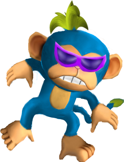 Chimp Mario Galaxy 2 (400x522)