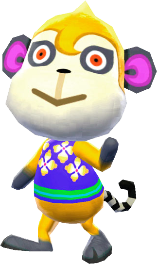 "always Be Down To Monkey Around - Tammi Animal Crossing New Leaf (323x544)