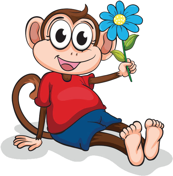 Ape Monkey Cartoon Clip Art - Ape Monkey Cartoon Clip Art (588x600)