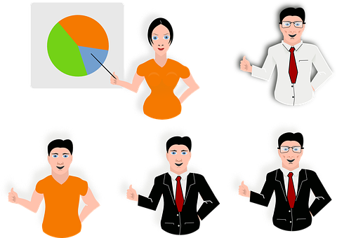 Presentation People Meeting Office Corpora - Presentation Clip Art (480x340)