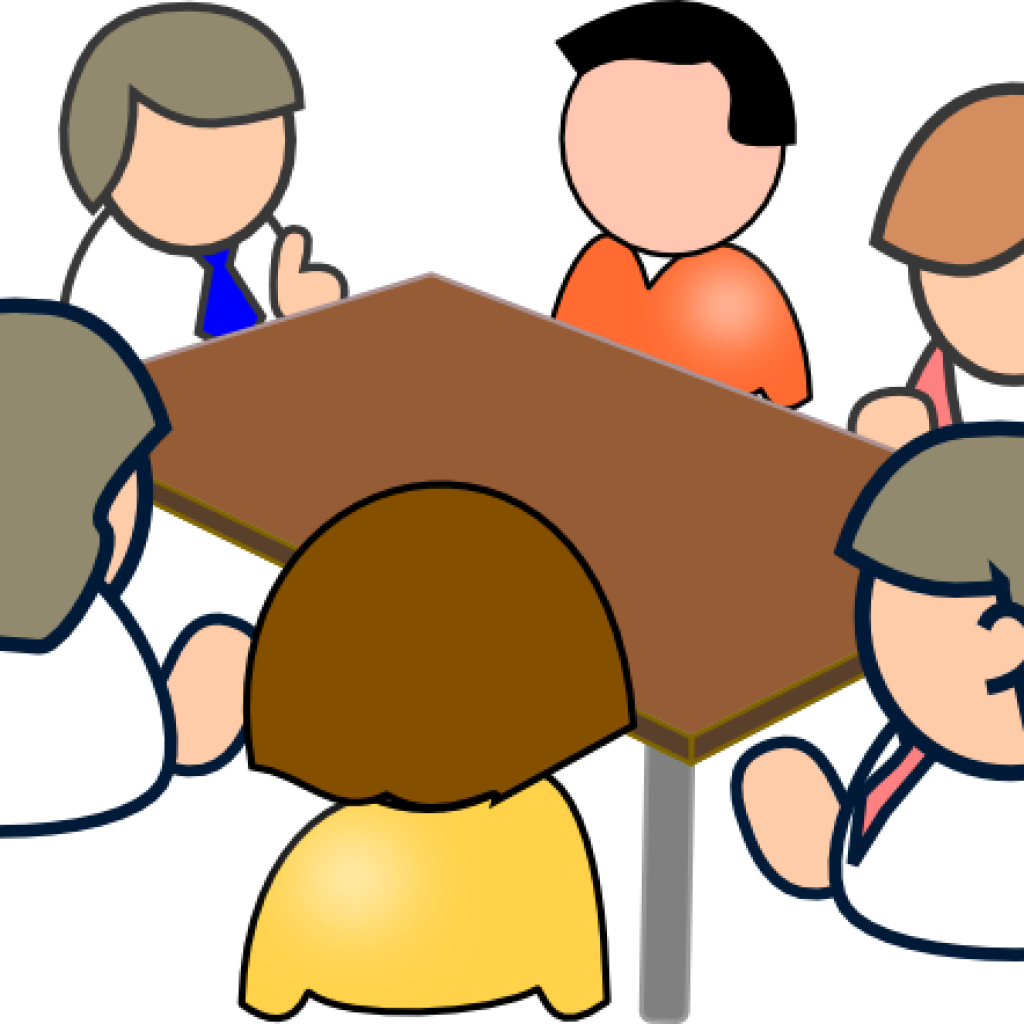Conference Clipart Meeting Clipart Free Clipart Images - Office People Clip  Art - (1024x1024) Png Clipart Download, image size:1024x1024