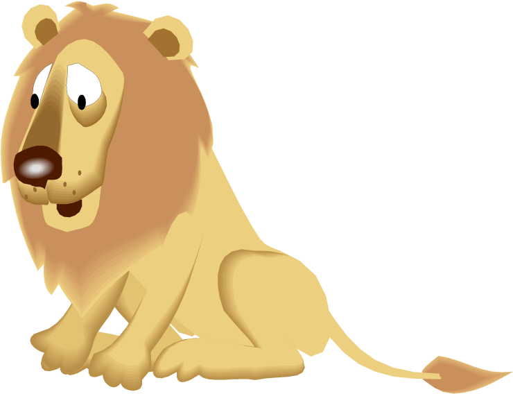 Lion - Vector (750x640)