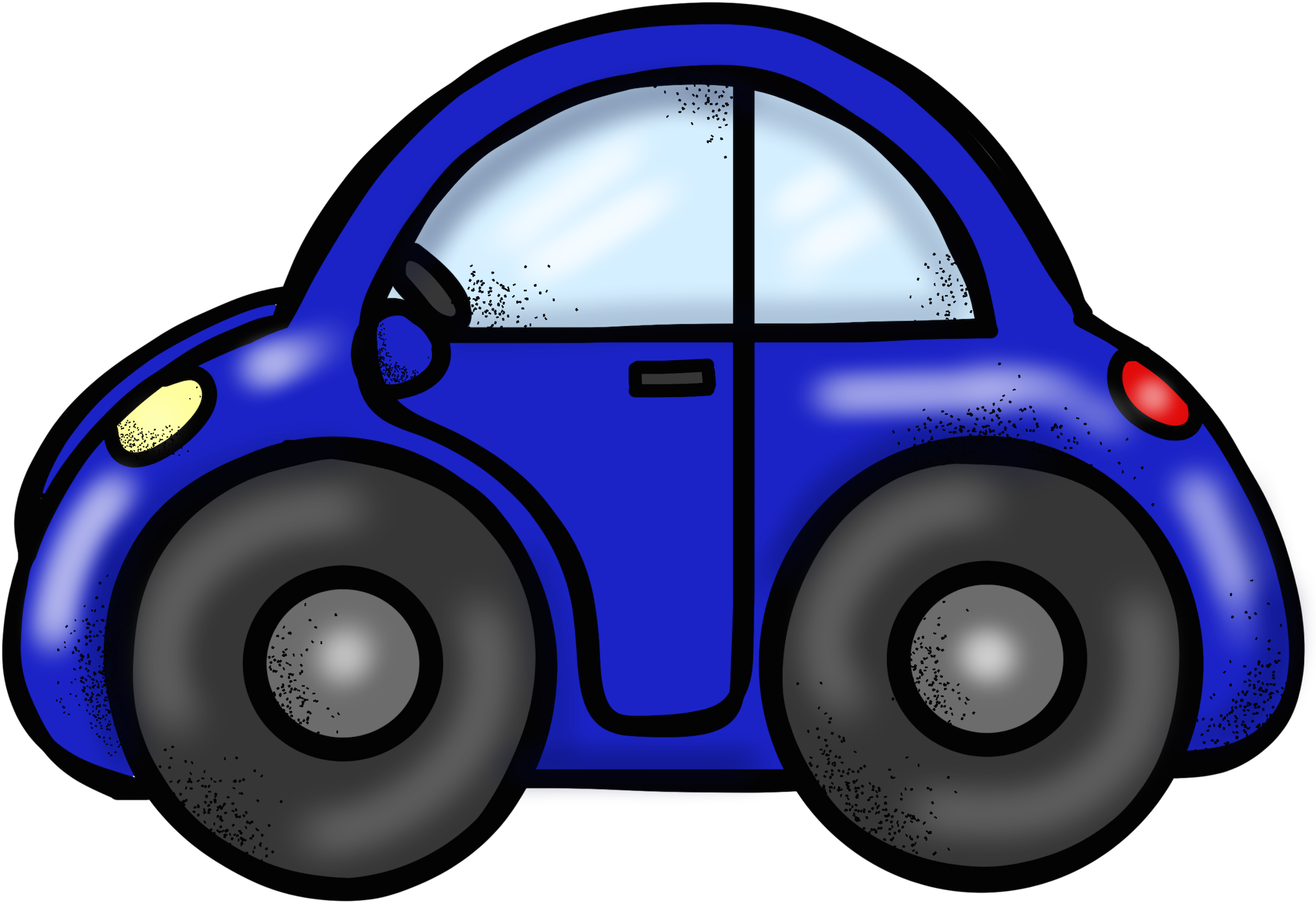 Clip Art - Educlips Car (2100x1452)