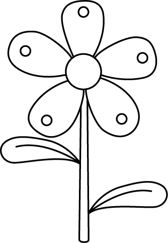 White Flower Clipart The Garden Clipart - Clip Art (334x482)