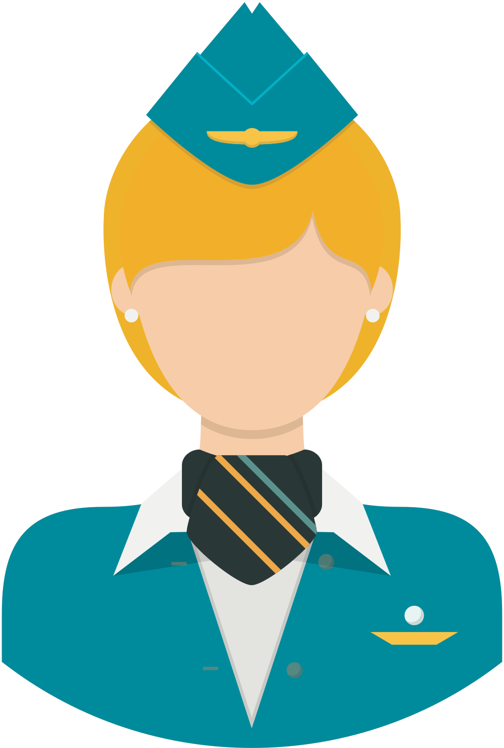 Lead Flight Attendant Training Instructor - Flight Attendant Clipart Png (1000x1484)
