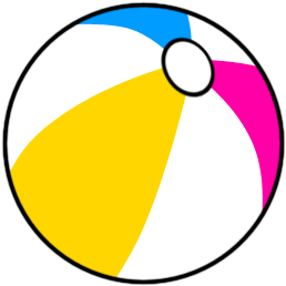 Hello I Am Your Instructor For This Course - Clip Art Beach Ball (400x400)