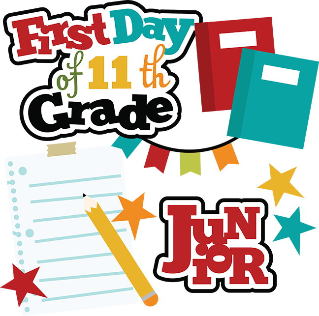 First Day Of 11th Grade Svg School Svg Files For Scrapbooking - First Day Of 11th Grade (648x643)