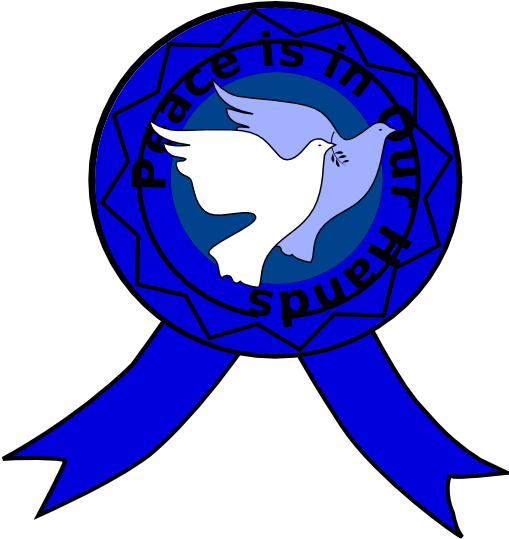 Badge For Homework Svg Clip Arts 600 X 538 Px - Peace Necklace- Dove Necklace-yoga Necklace-pendant (600x538)