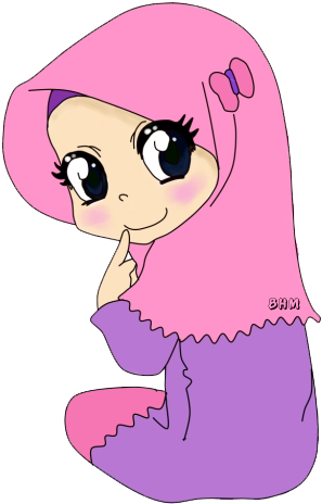 Freebies Doodle Duduk Besila - Budak Duduk Cartoon (379x486)