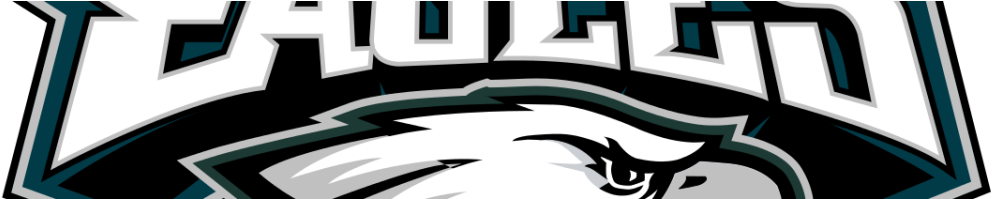 Philadelphia Eagles Logo Primary - Philadelphia Eagles Clipart (1200x198)