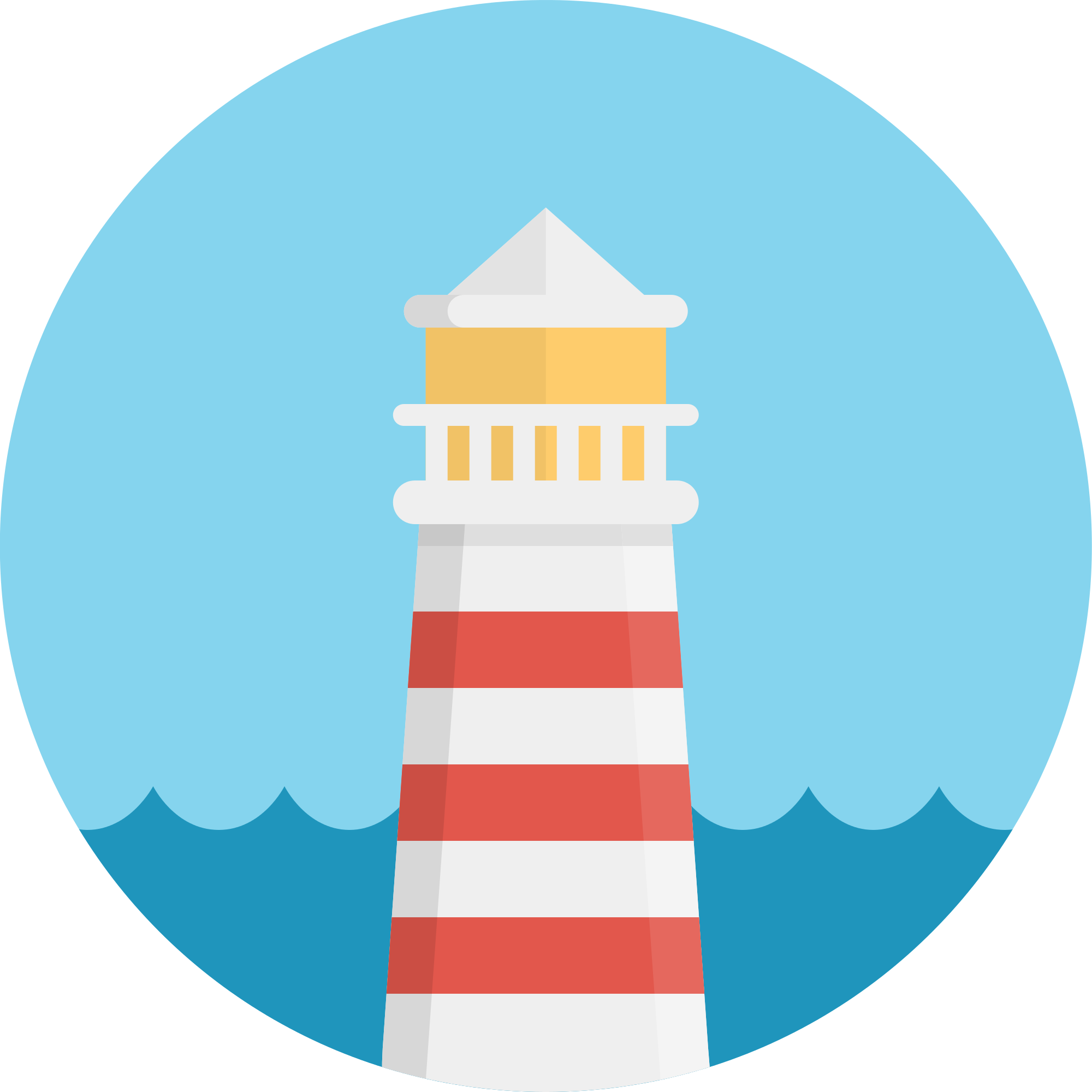 Ocean Current Cliparts 4, Buy Clip Art - Lighthouse (2000x2000)