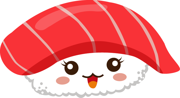 Proficiency - Sushi Cartoon Png (723x393)