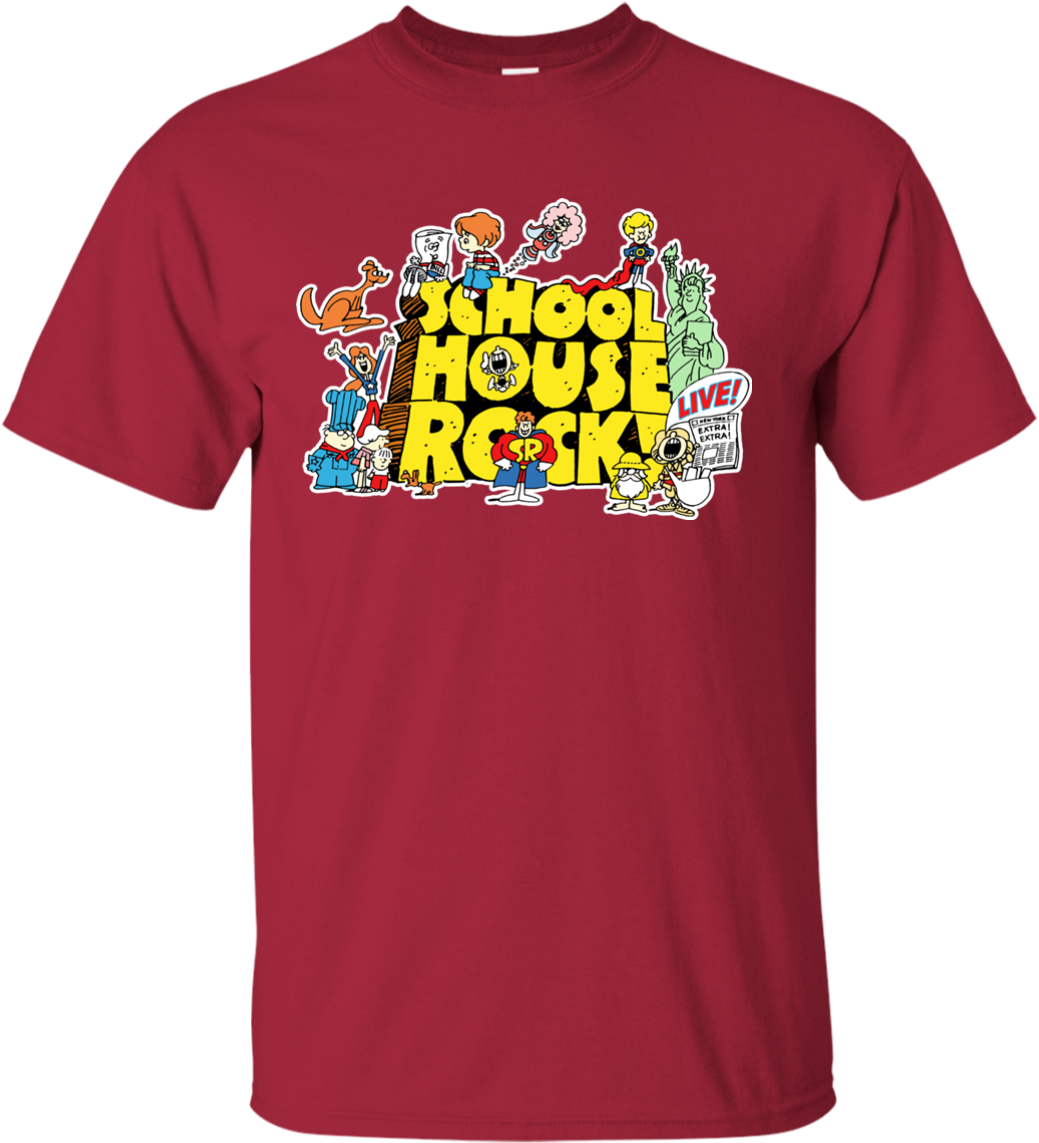 Schoolhouse Rock School Cartoon Education Educational - Github Pornhub Shirt (1155x1155)