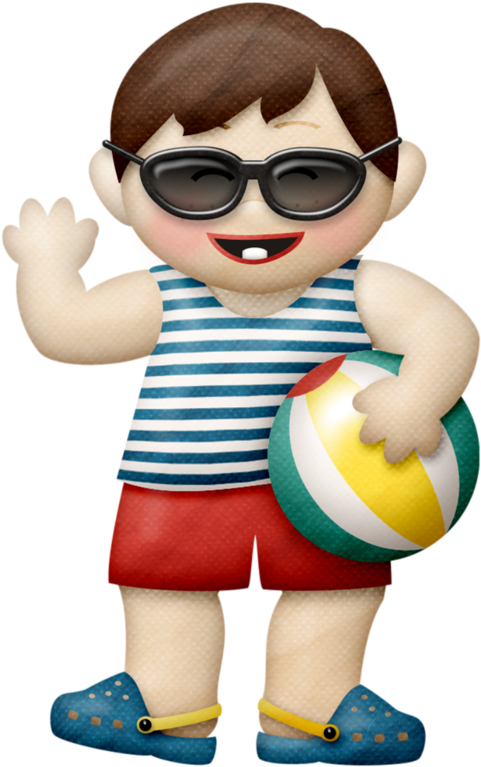 Album - Niños Playeros Png (526x800)
