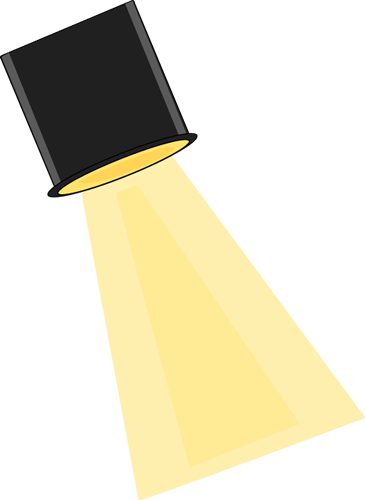 Stage Spotlight - Spot Light Clip Art (365x500)