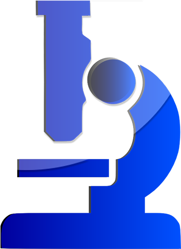 Microscope Blue Clipart Image Ipharmd - Icon (512x512)
