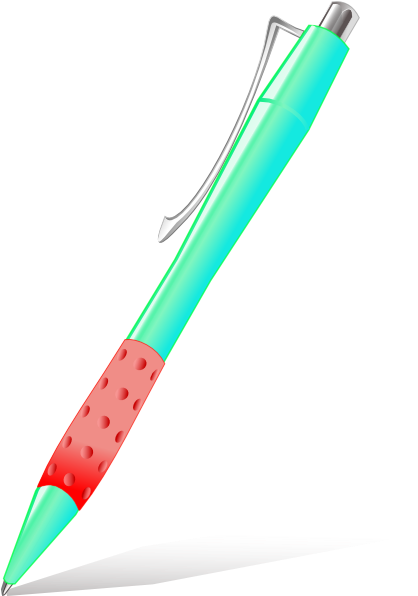 Pen Clip Art Free Vector 4vector - Pen Clip Art (522x595)