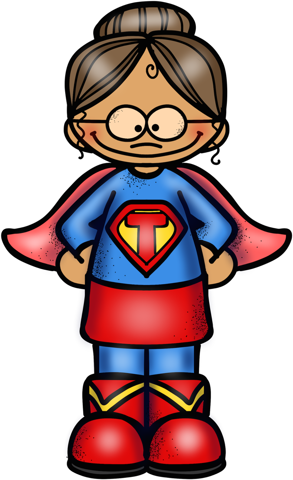 Super Teacher Clip Art - Super Teacher Clipart (988x1600)