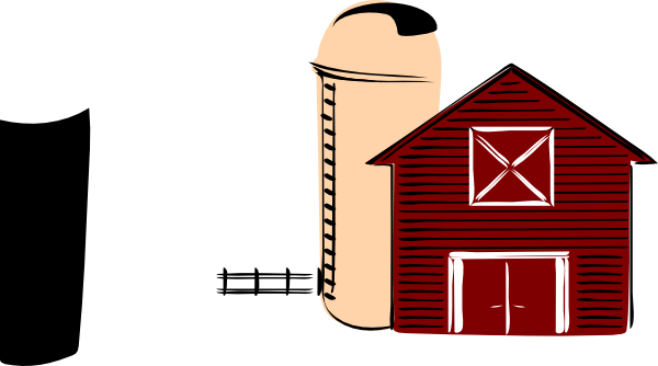 Traditional Barn Clip Art Vector Clip Art Free Clipartcow - Farm Clip Art (600x334)