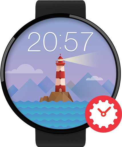 Lighthouse Watchface By Neroya - Video (512x512)