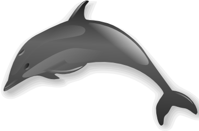 Free Clipart Of Dolphin - Elapsed Time Word Problems Grade 4 (410x410)
