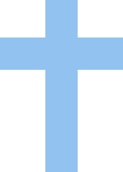 Blue Cross Clipart - Blue Cross Clipart (426x599)