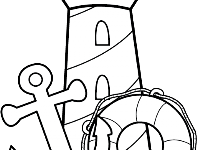 Lighthouse Clipart Anchor - Clip Art (640x480)